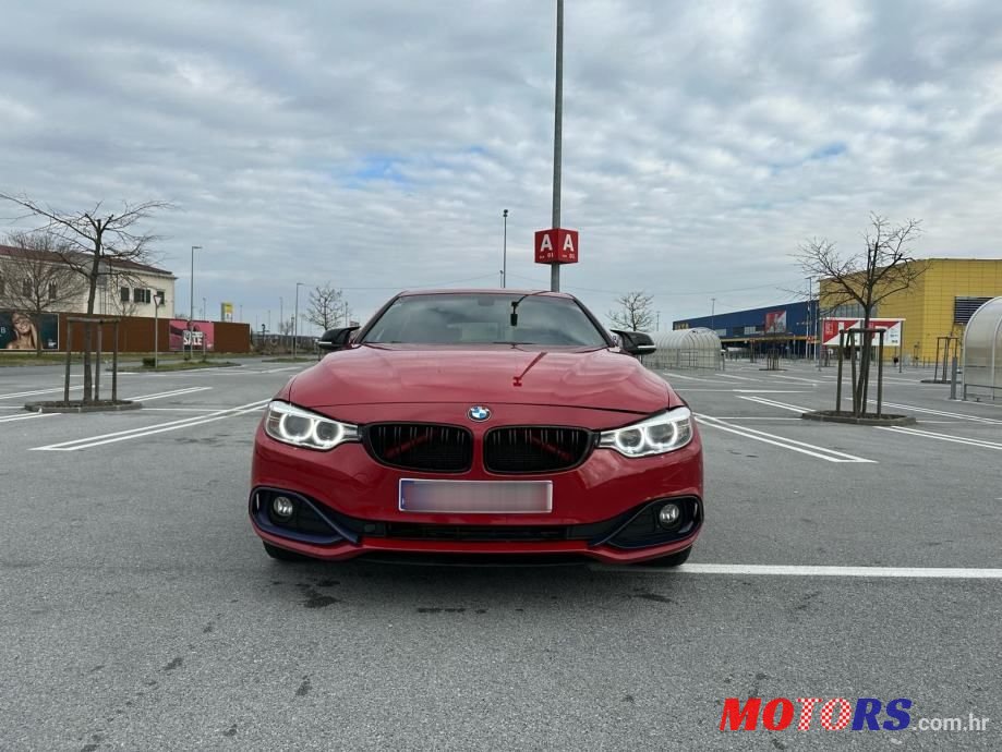 2016' BMW Serija 4 420D M Sport photo #4