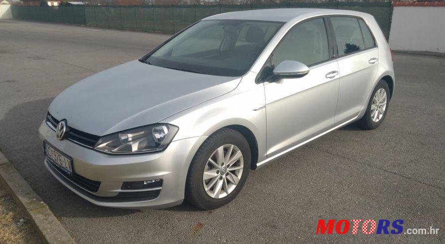 2014' Volkswagen Golf VII 1,6 Tdi Bmt photo #1