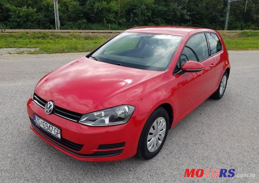 2014' Volkswagen Golf VII 1,6 Tdi Bmt photo #1