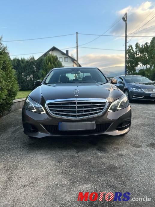 2014' Mercedes-Benz E-Klasa 220 Cdi photo #1