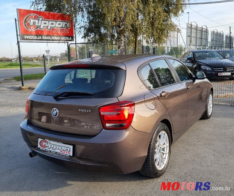 2014' BMW Serija 1 116D photo #6