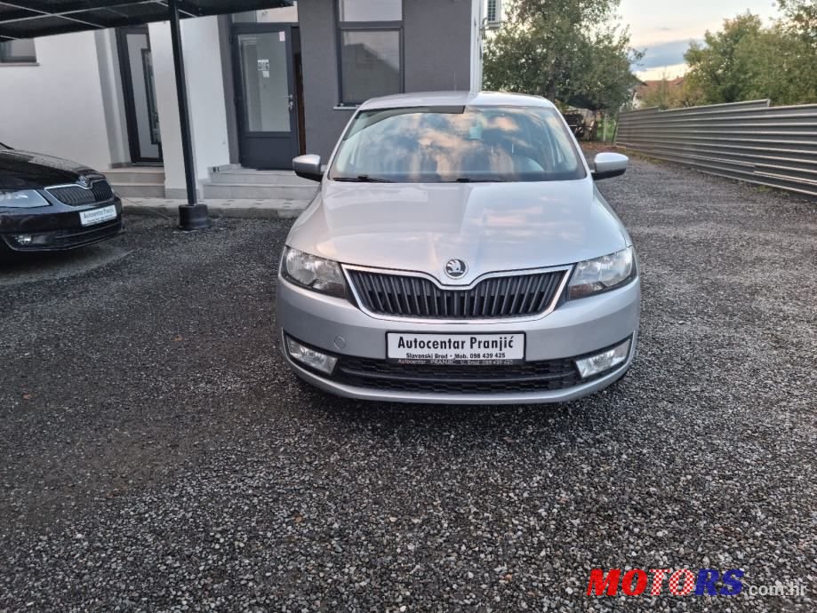 2013' Skoda Rapid 1,6 Tdi photo #2