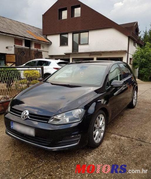 2013' Volkswagen Golf VII 1,6 Tdi Bmt photo #1