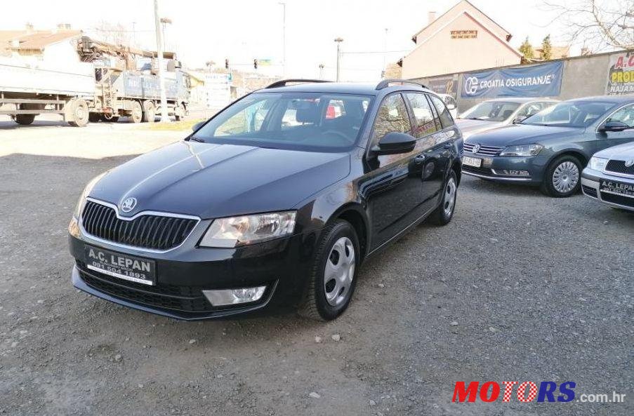 2014' Skoda Octavia Combi 1,6 Tdi photo #1