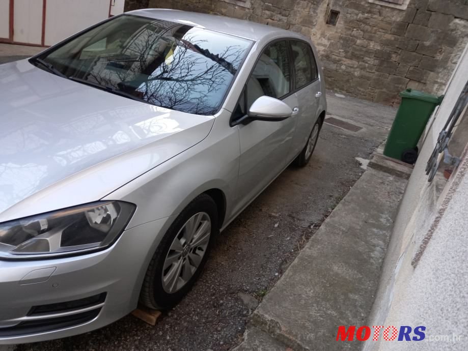 2014' Volkswagen Golf 7 1,6 Tdi Bmt photo #3