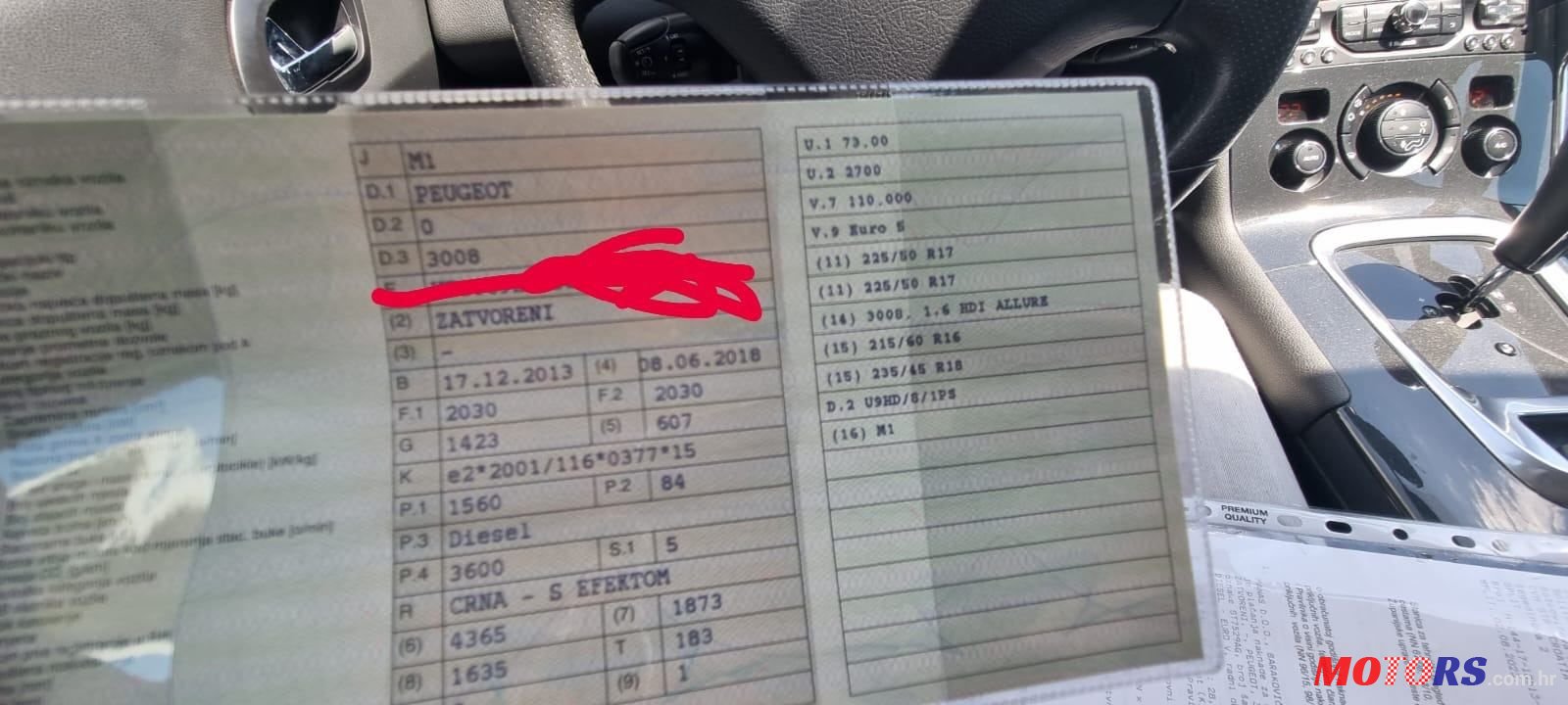 2014' Peugeot 3008 1,6 Hdi photo #6