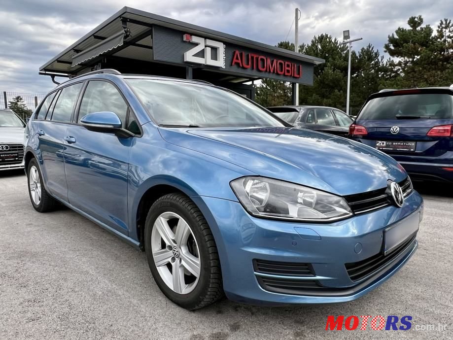 2013' Volkswagen Golf 7 1,6 Tdi Bmt photo #1