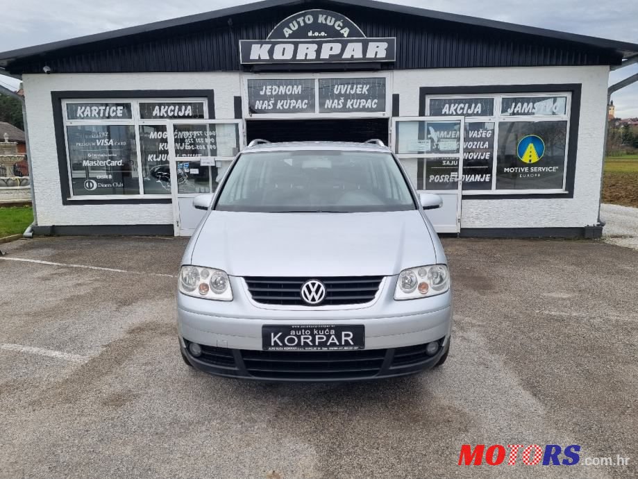 2004' Volkswagen Touran 1,9 Tdi photo #2