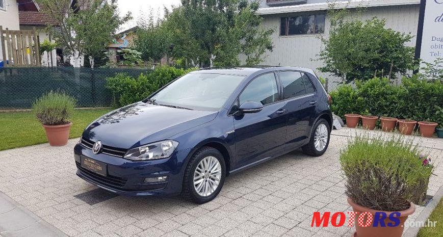 2014' Volkswagen Golf VII 1,6 Tdi Bmt photo #1