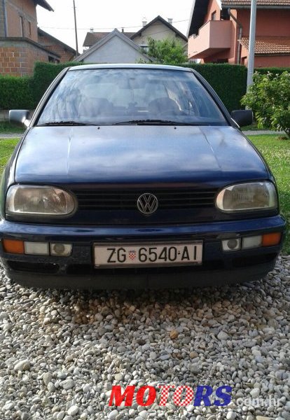 1996' Volkswagen Golf III photo #1