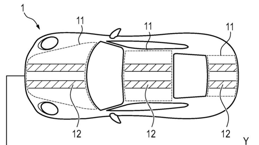 Porsche Filed A Patent For Hidden Racing Stripes