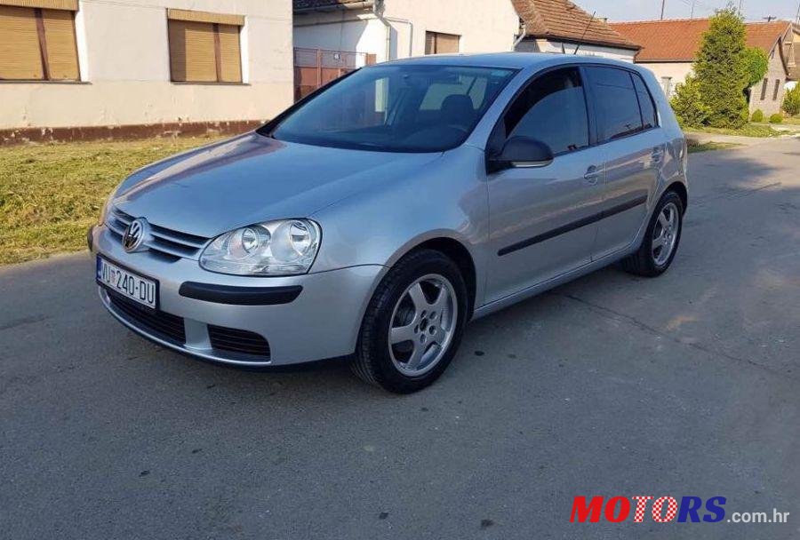 2008' Volkswagen Golf V 1,9 Tdi photo #1
