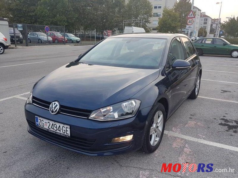 2014' Volkswagen Golf VII 1,6 Tdi Bmt photo #1