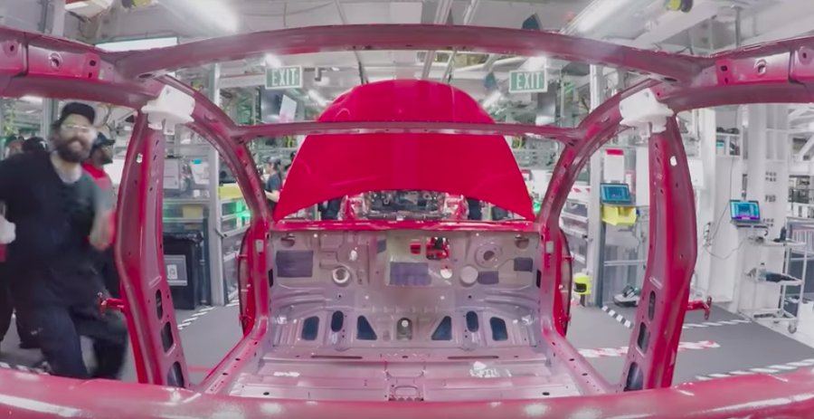 Watch Tesla Model 3 get built, and see how the car has quickly evolved