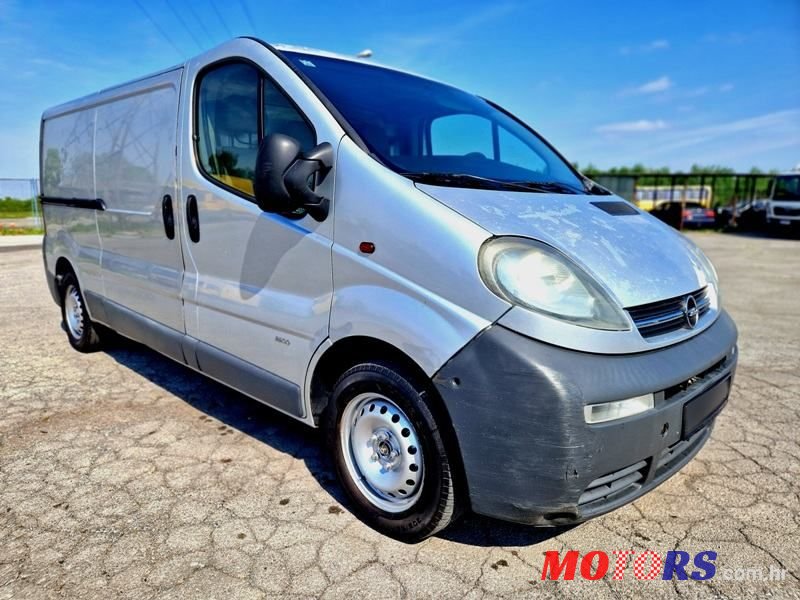 2005' Opel Vivaro Lwb 1,9 Dti 2,9 T photo #6
