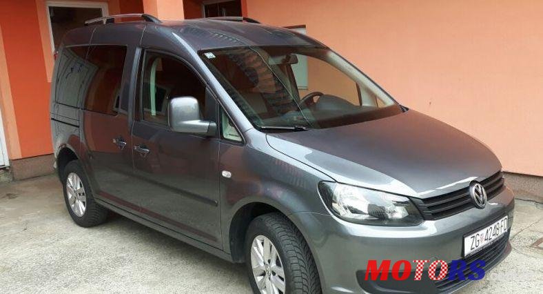 2014' Volkswagen Caddy 1,6 Tdi photo #1