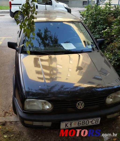 1995' Volkswagen Golf III Cl Tdi photo #1