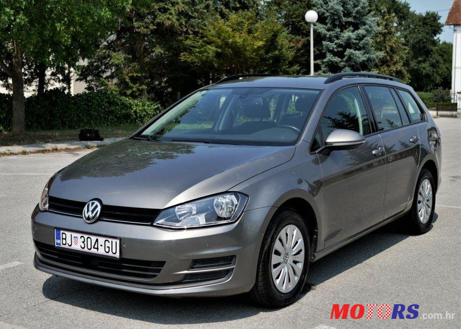 2014' Volkswagen Golf Vii Variant 1,6 Tdi photo #1