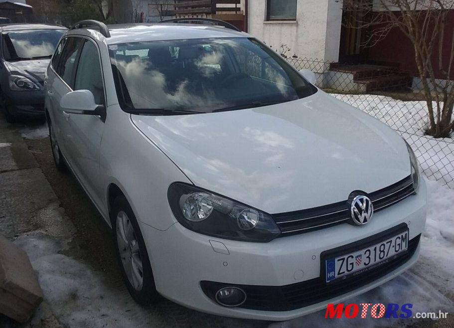 2012' Volkswagen Golf VI Variant photo #1