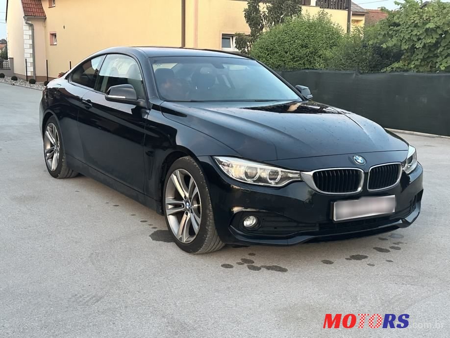 2014' BMW Serija 4 Coupe 420D photo #4