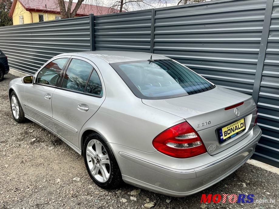 2002' Mercedes-Benz E-Klasa 270 Cdi photo #4