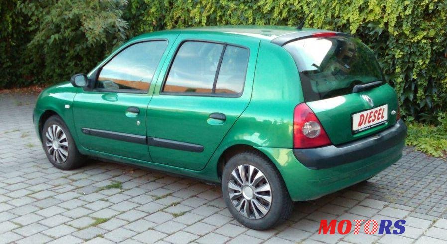 2003' Renault Clio 1,5 Dci photo #1