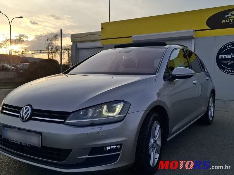2014' Volkswagen Golf VII 1,6 Tdi Bmt photo #1