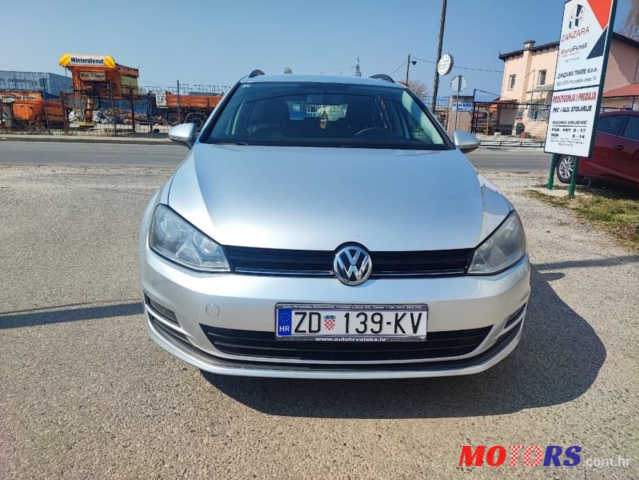 2014' Volkswagen Golf 7 Variant photo #1
