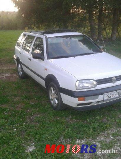 1997' Volkswagen Golf Iii Variant Cl photo #2