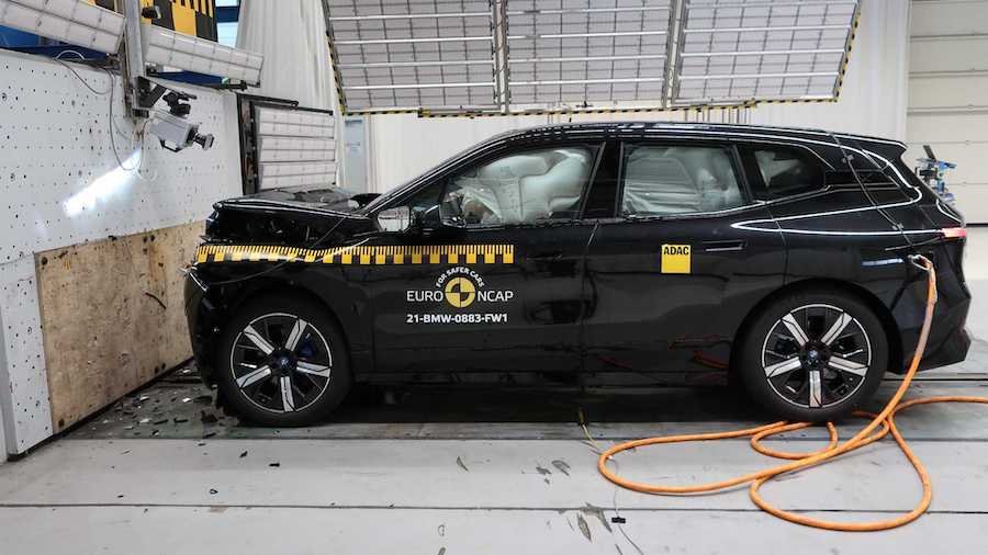 BMW iX EuroNCAP crash test