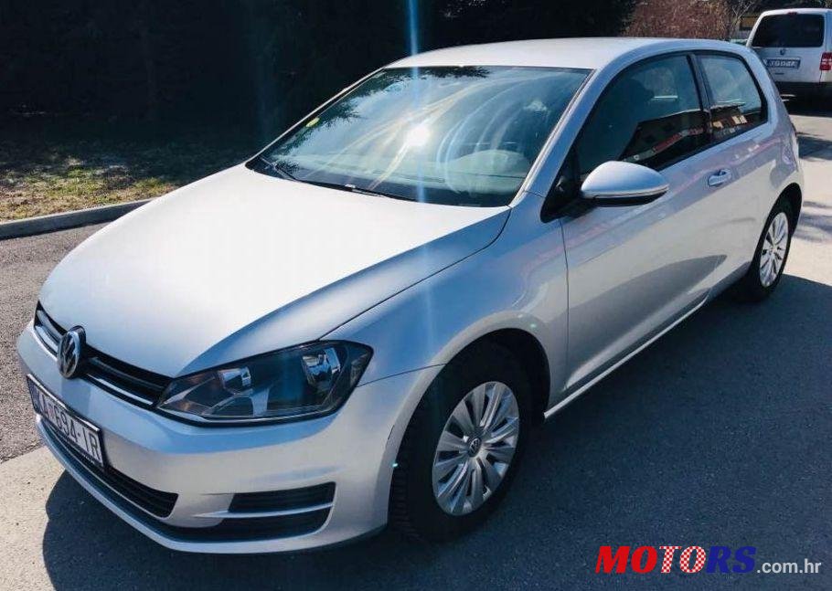 2014' Volkswagen Golf VII 1,6 Tdi Bmt photo #1