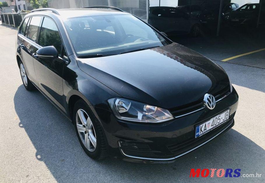 2014' Volkswagen Golf VII Variant photo #1