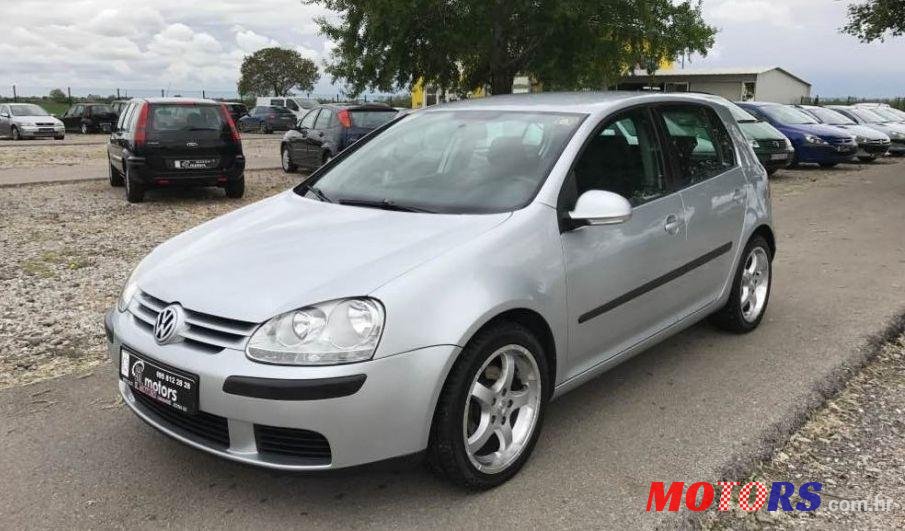 2007' Volkswagen Golf V 1,9 Tdi photo #1