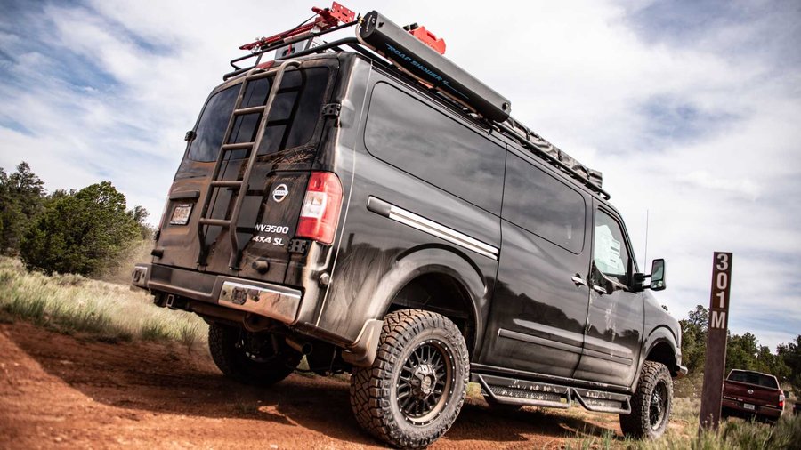 Lifted Nissan NV Packs Host Of Gnarly Off-Road Upgrades