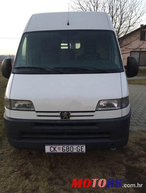 2000' Peugeot Boxer 2.8 Hdi photo #1