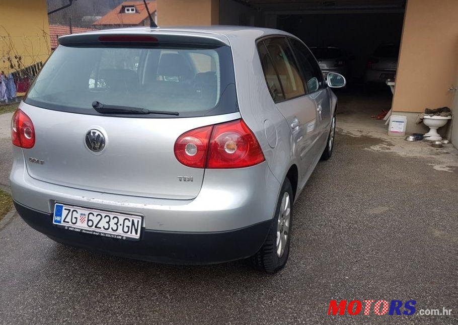 2008' Volkswagen Golf V 1,9 Tdi photo #2