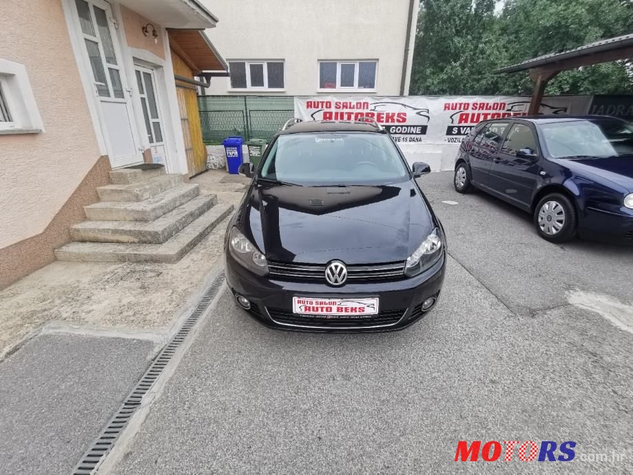 2009' Volkswagen Golf 6 Variant photo #2