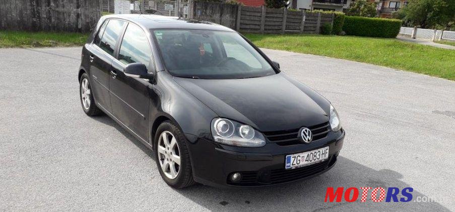 2008' Volkswagen Golf V 1,9 Tdi photo #1