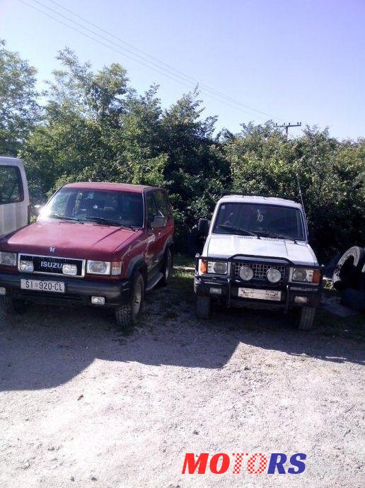 1992' Opel Monterey Isuzu Trooper 2.3 Td photo #4