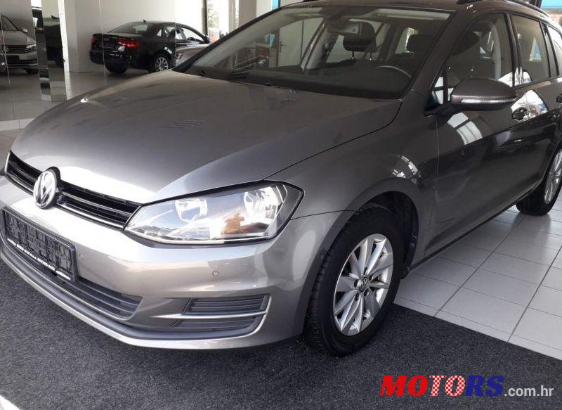 2014' Volkswagen Golf Vii Variant 1,6 Tdi photo #1