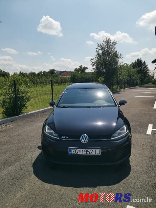 2013' Volkswagen Golf 7 Gtd photo #5