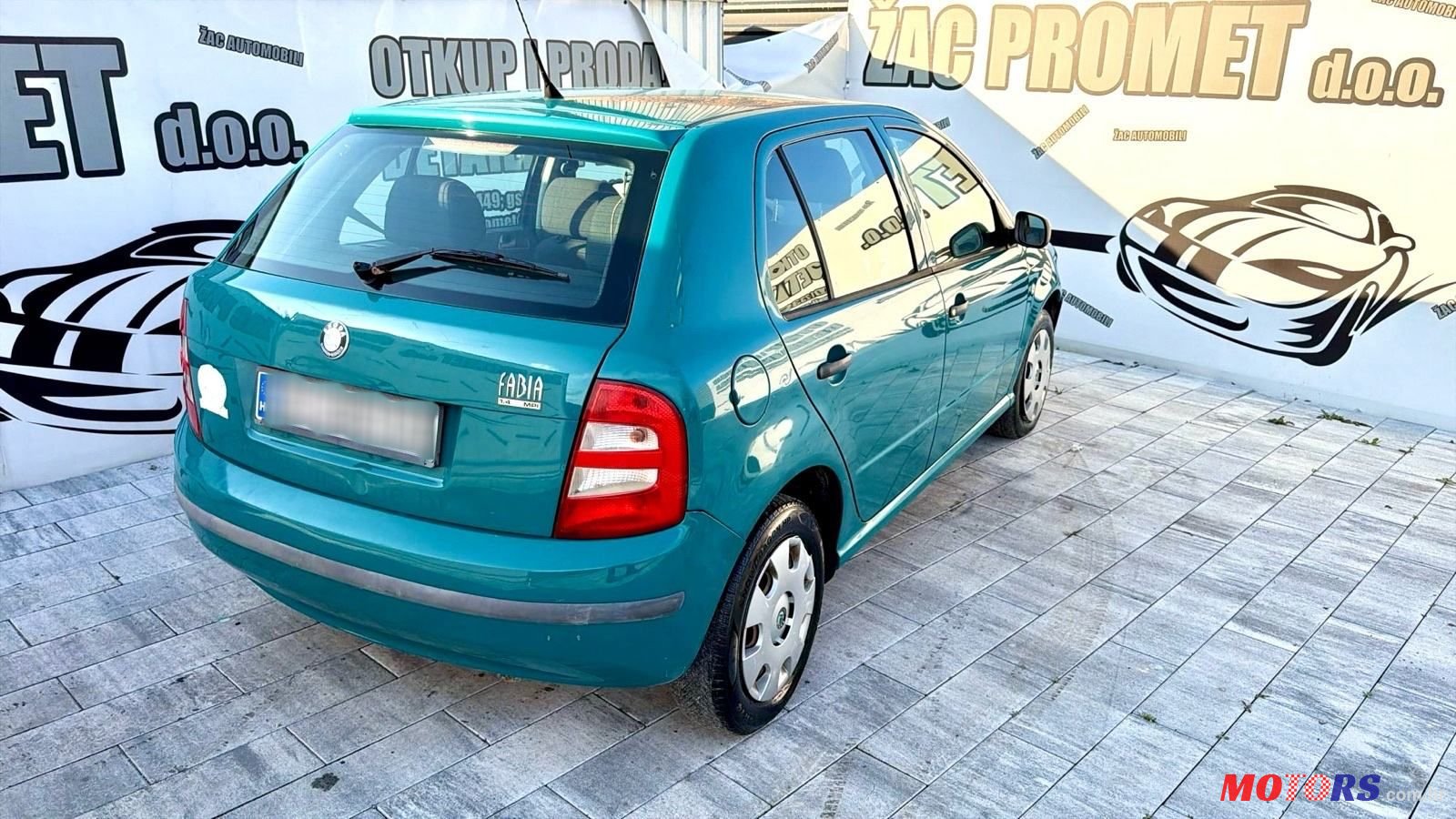 2003' Skoda Fabia 1,4 photo #4