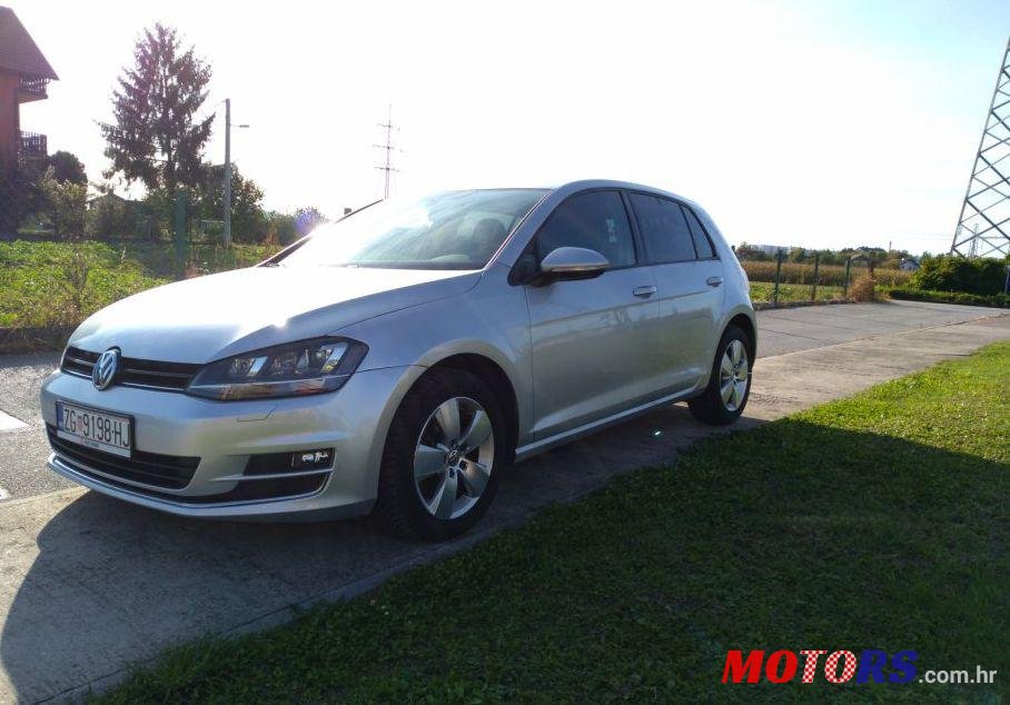 2014' Volkswagen Golf VII 1,6 Tdi Bmt photo #1