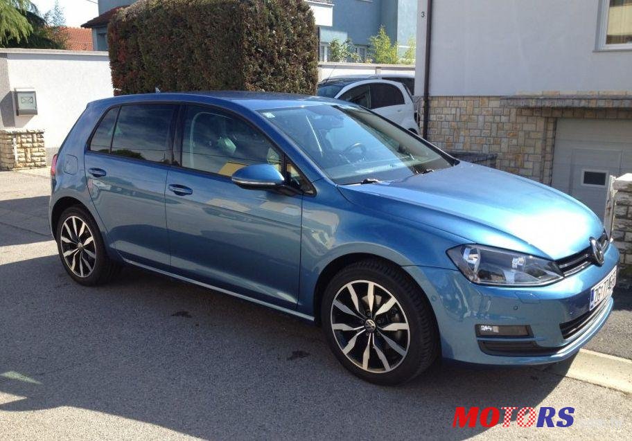 2013' Volkswagen Golf VII 1,6 Tdi Bmt photo #2