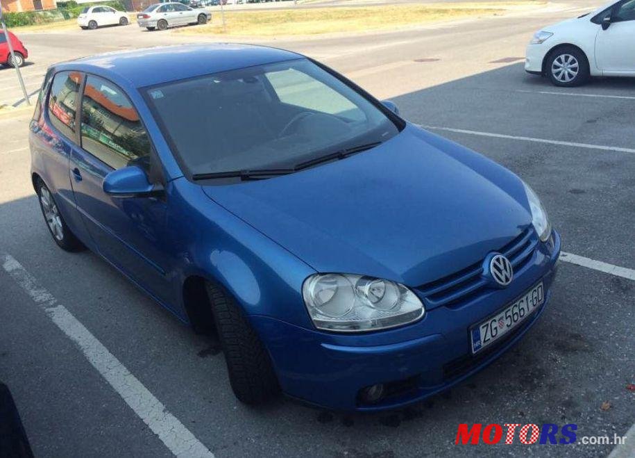 2004' Volkswagen Golf V 2,0 Tdi photo #1