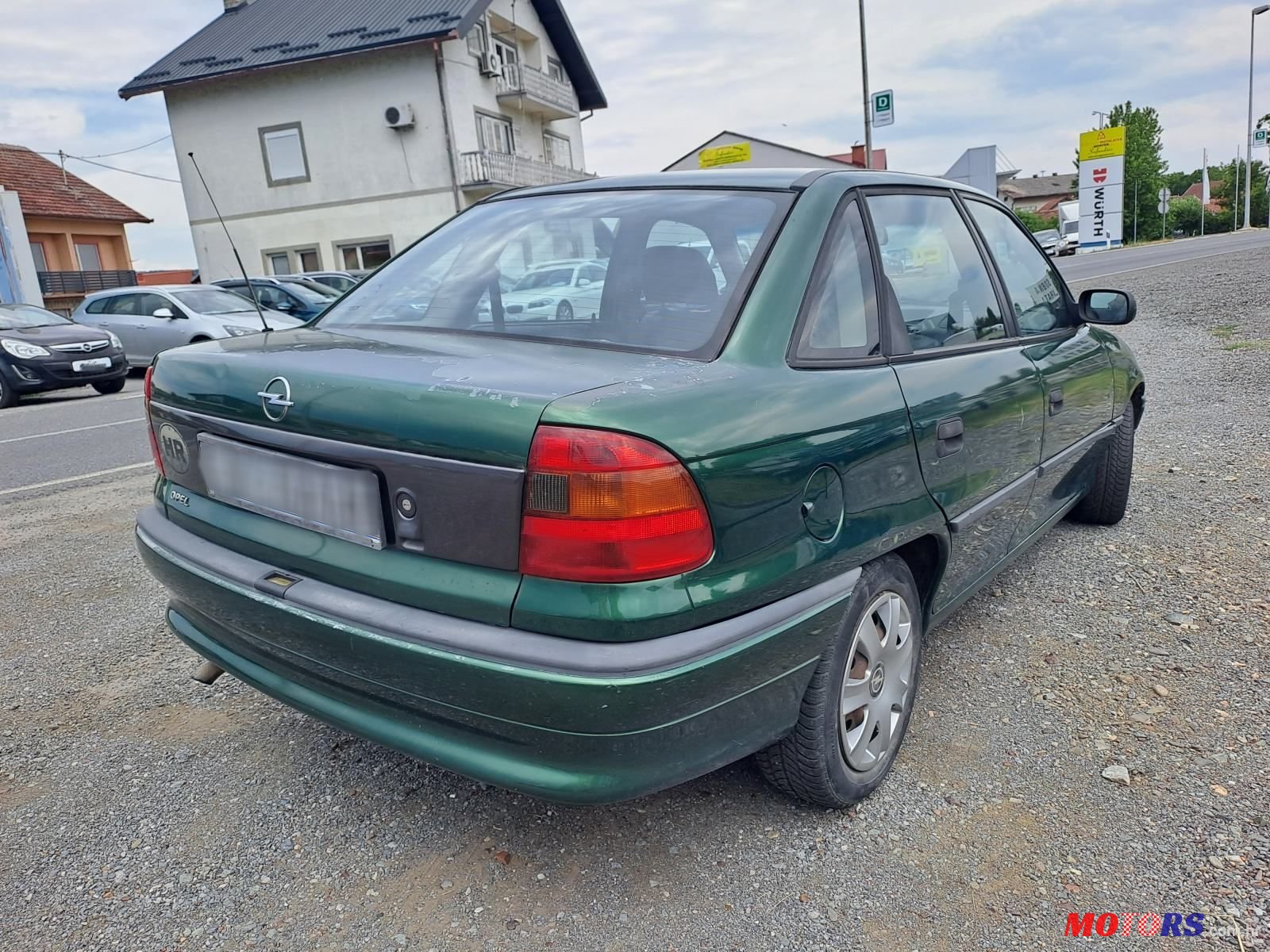 1997' Opel Astra 1.6I photo #5