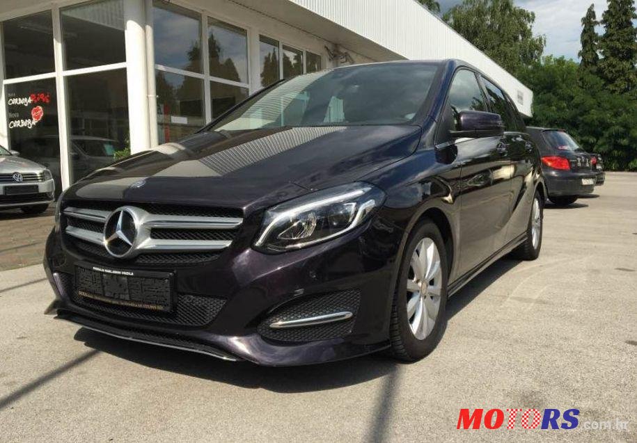 2015' Mercedes-Benz B-Klasa 180 D photo #2