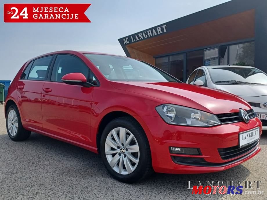 2016' Volkswagen Golf 7 1,6 Tdi photo #1