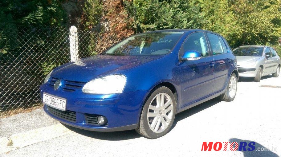 2005' Volkswagen Golf V 1,9 Tdi photo #2