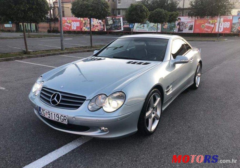 2003' Mercedes-Benz Sl Roadster 500 photo #1